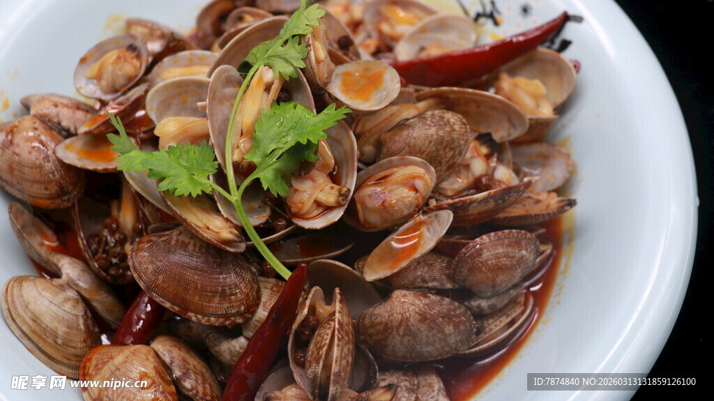 香辣美味炒蛤蜊