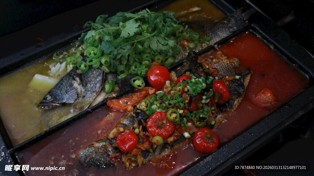 美味双味烤鱼 鲜香诱人