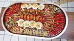 丰盛海鲜拼盘美食盛宴