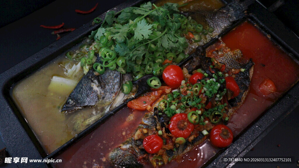 双味烤鱼 美味视觉盛宴