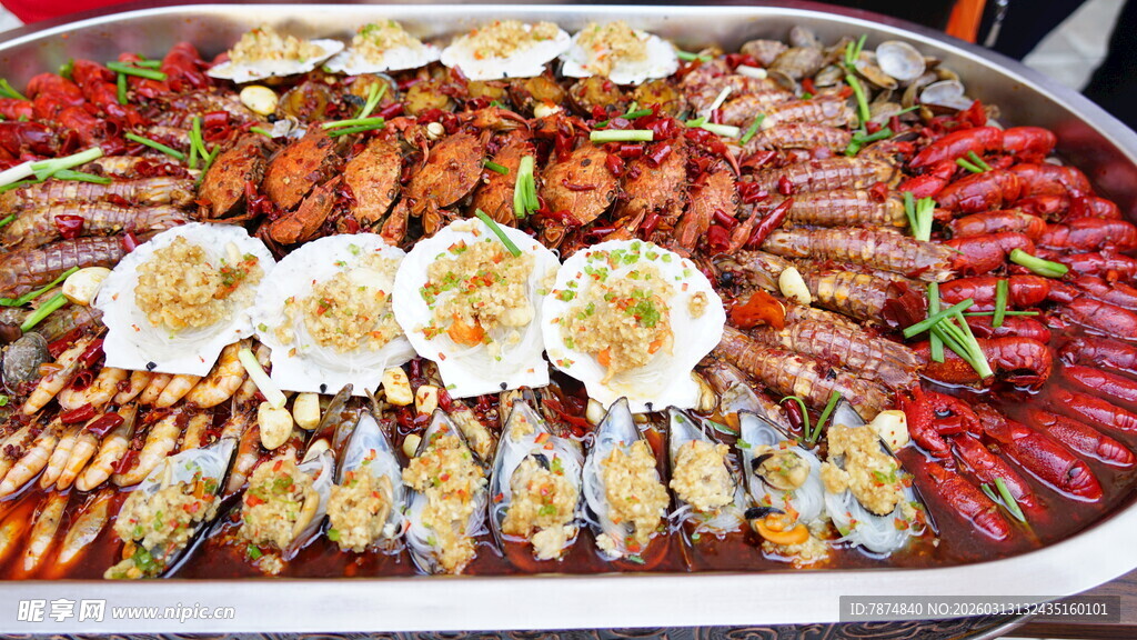 海鲜烧烤拼盘大赏