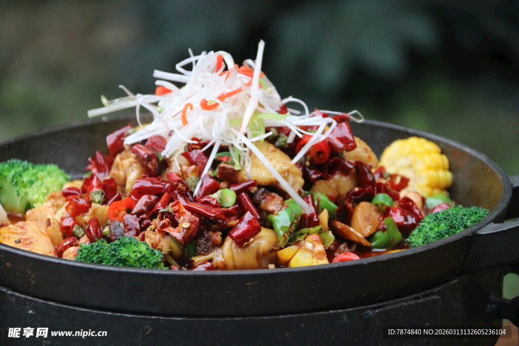 美味香锅 食材丰富诱人