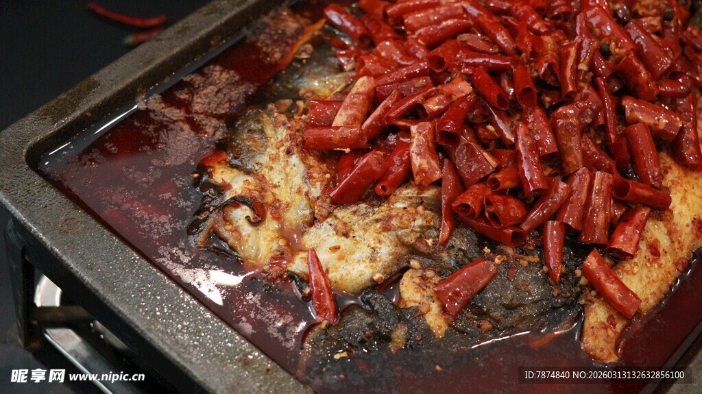麻辣鲜香的诱人炒制食材