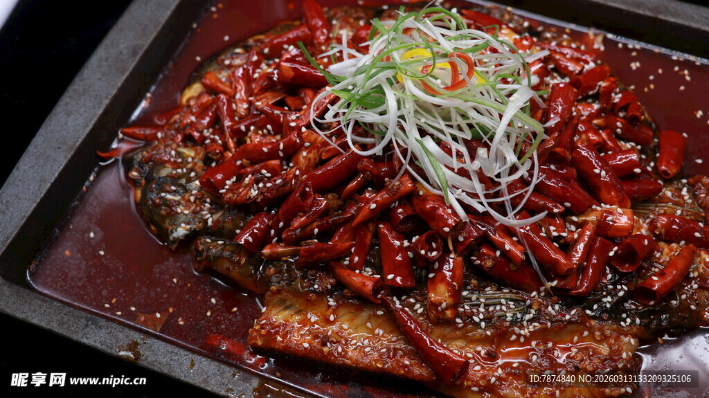 香辣烤鱼 视觉味觉双重盛宴