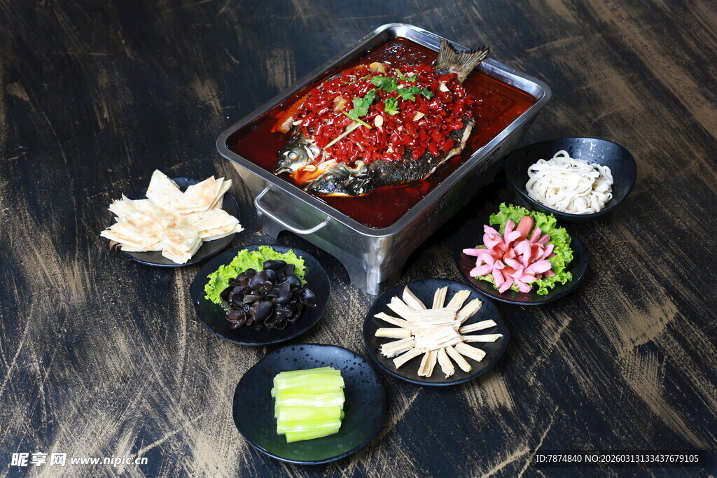 美味火锅套餐及精致配菜