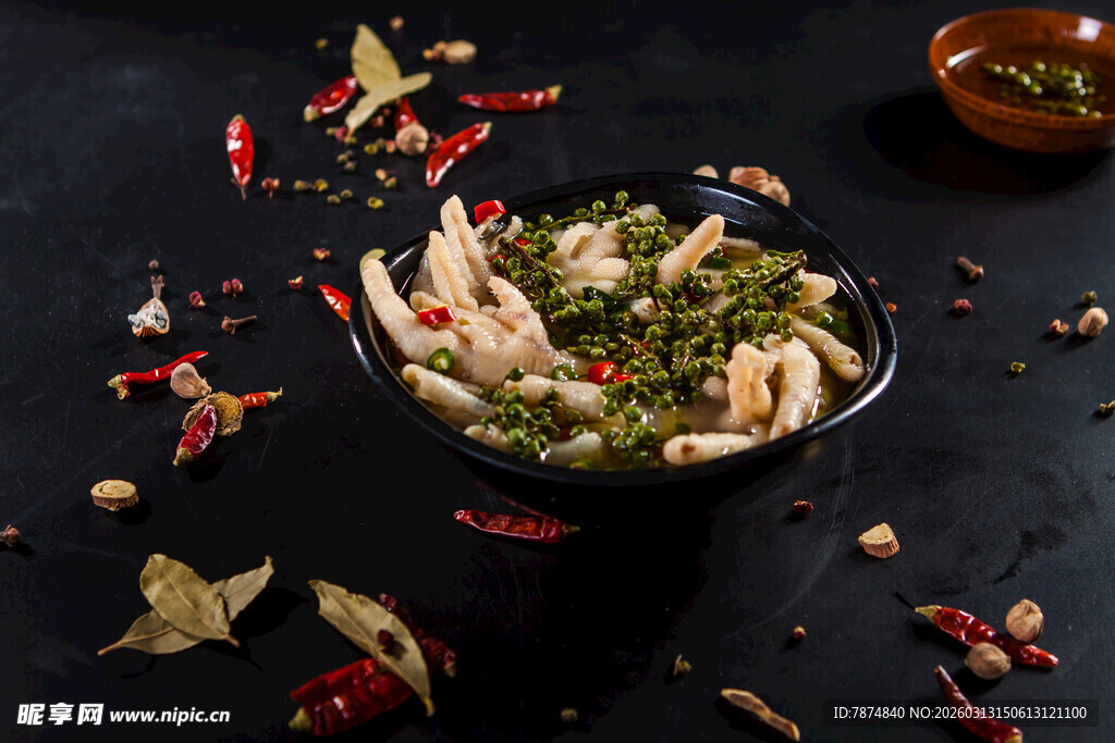 香辣凉拌菜 美味诱人