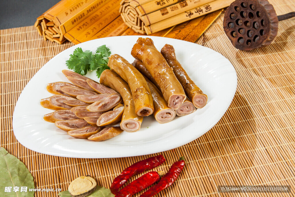 卤味拼盘 美味传统小吃