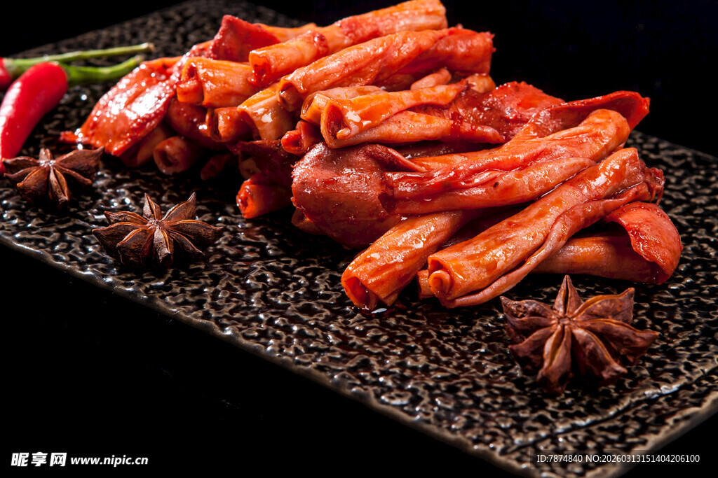 美味卤味鸭货 诱人色泽