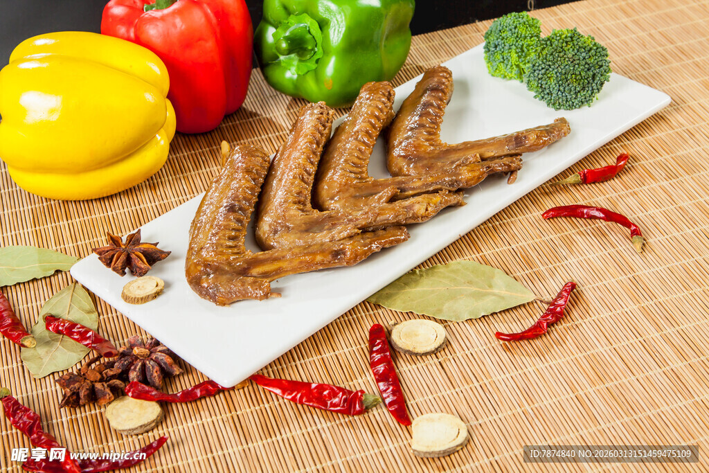 卤味鸭翅 鲜香诱人