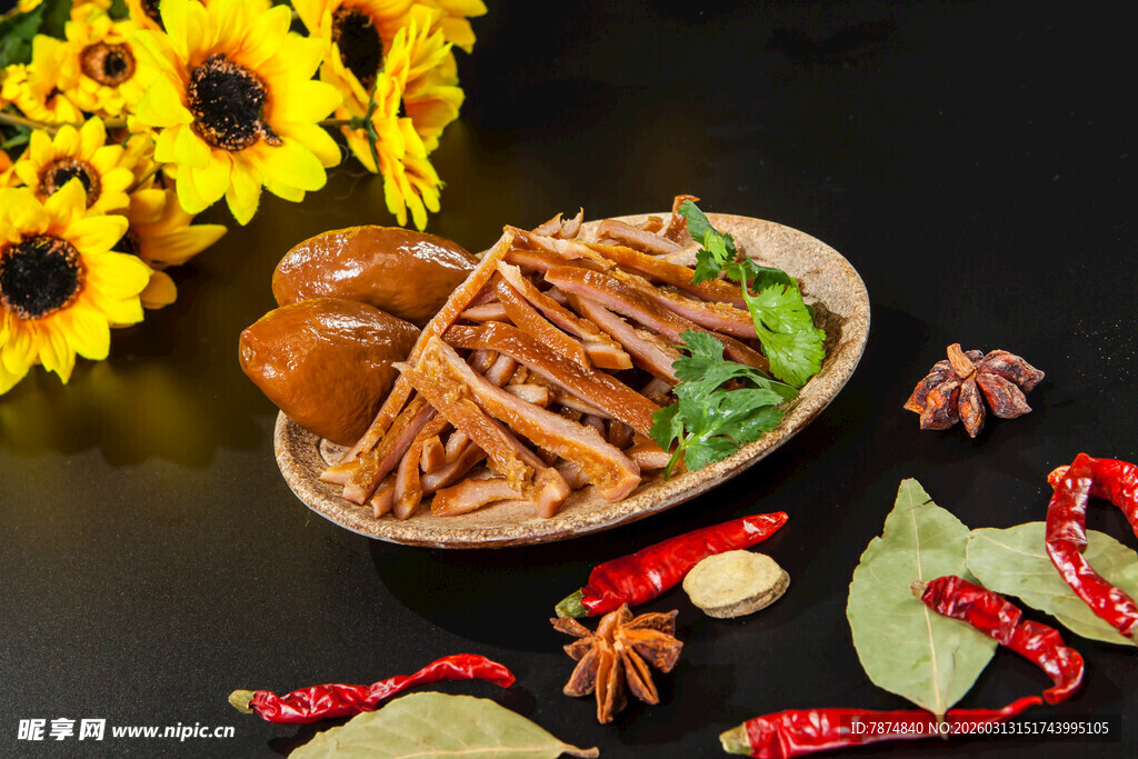 美味卤味拼盘 香气诱人