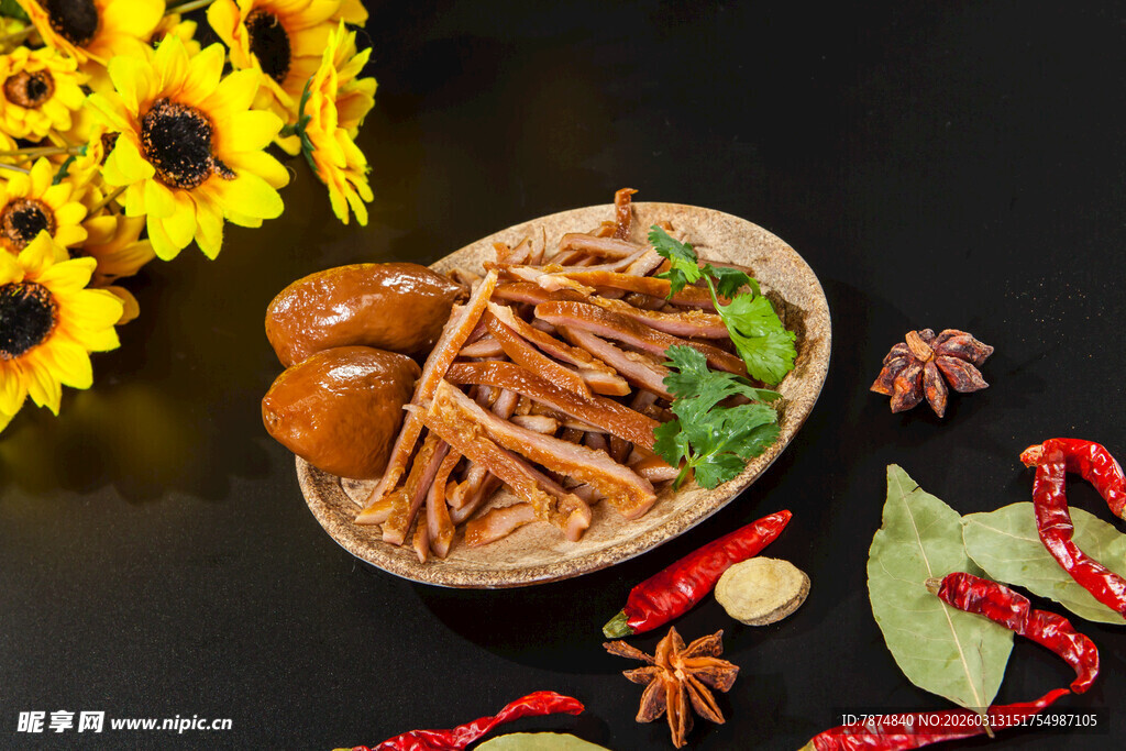 卤味拼盘 美味诱人的佳肴