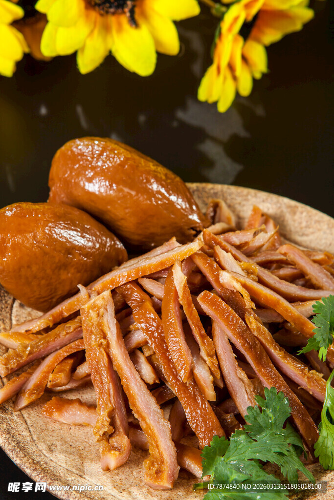 卤味拼盘 美味诱人的小吃