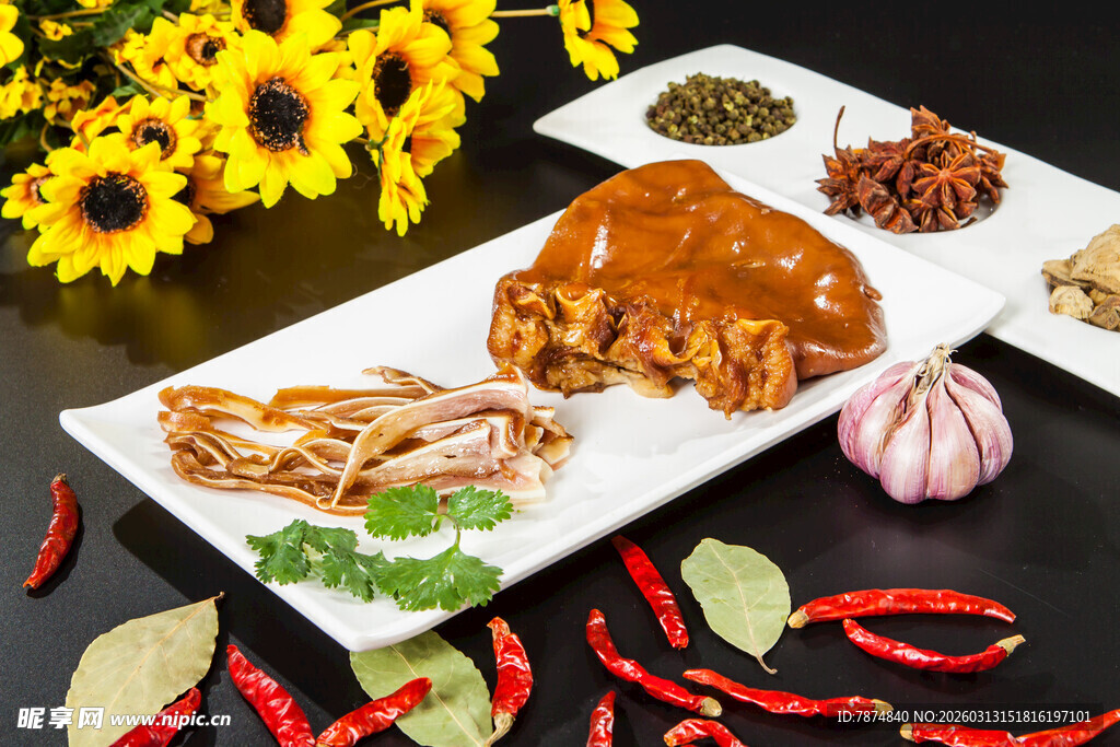 美味卤味拼盘 诱人佳肴