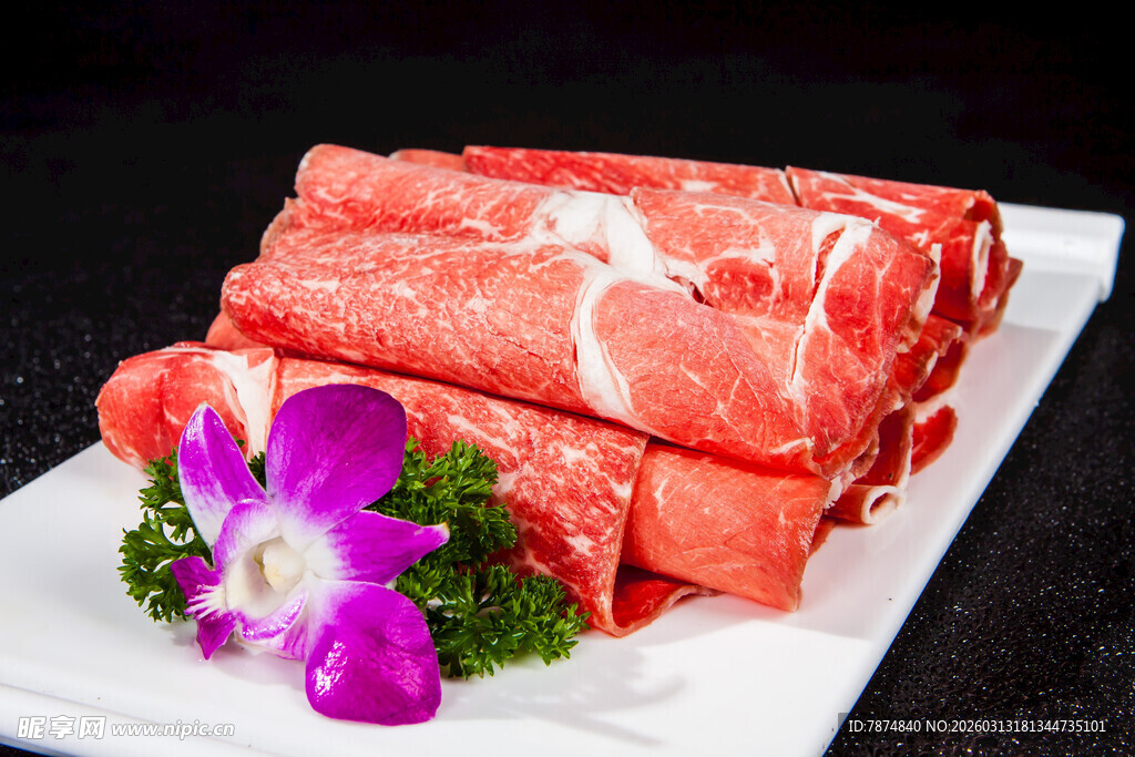 鲜切肥牛卷 赏味新体验