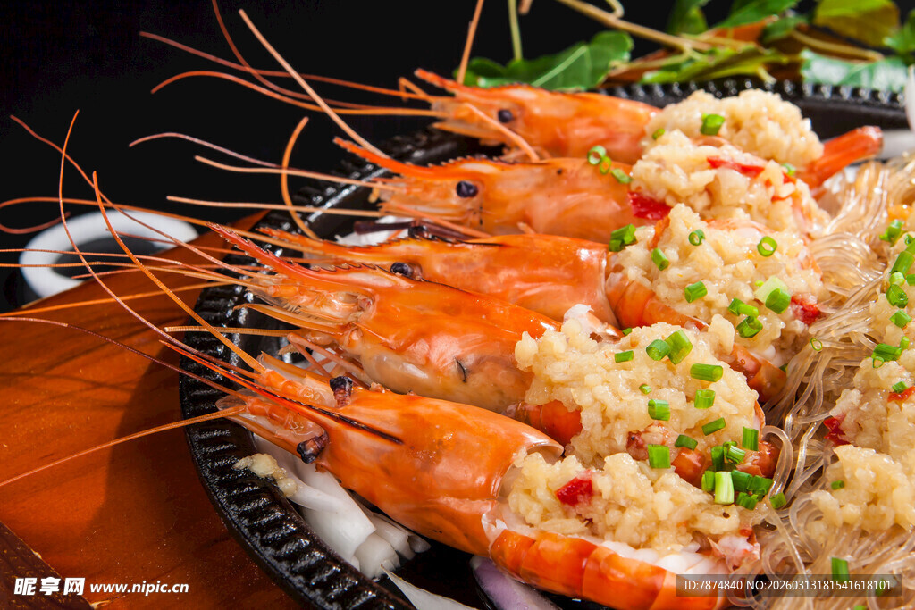 蒜蓉粉丝蒸大虾