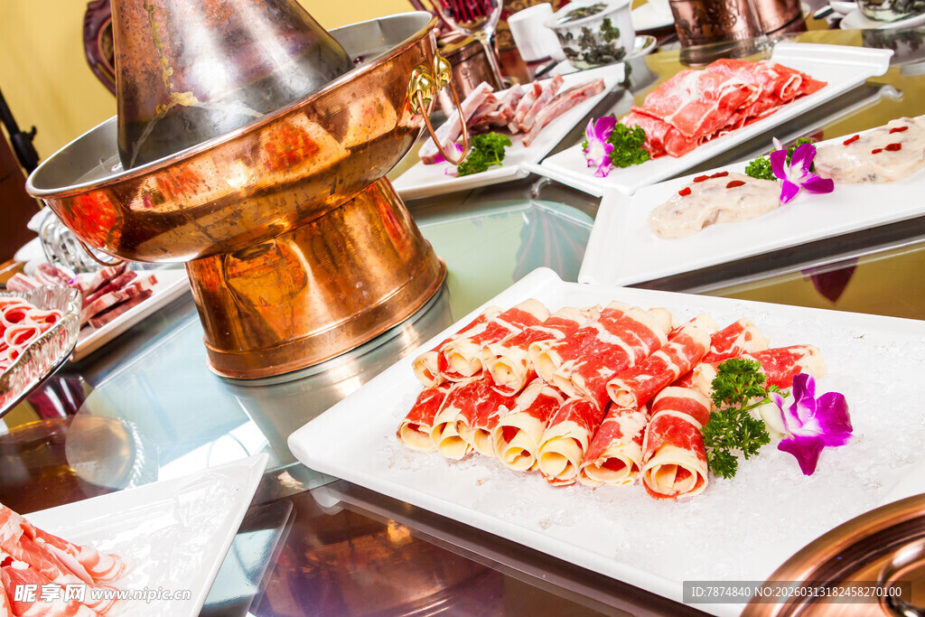 铜锅涮肉美食盛宴