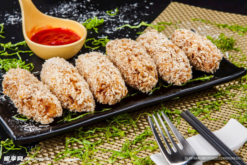 香酥炸物拼盘 美味诱人