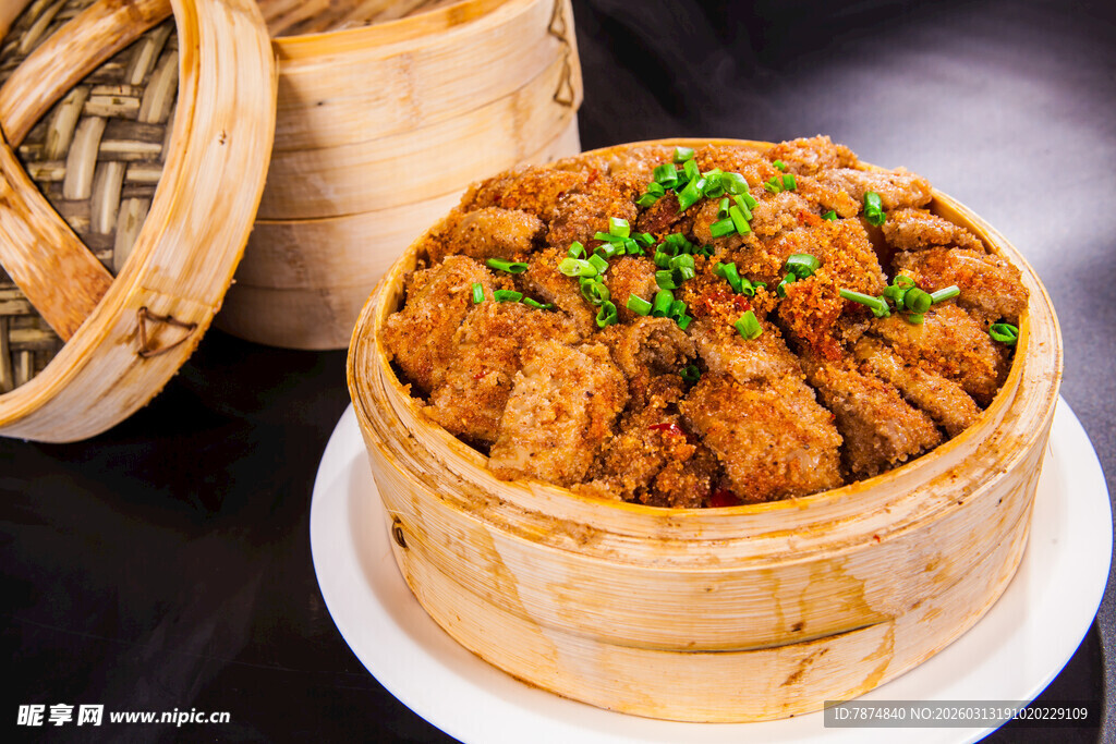 美味粉蒸排骨 鲜香诱人