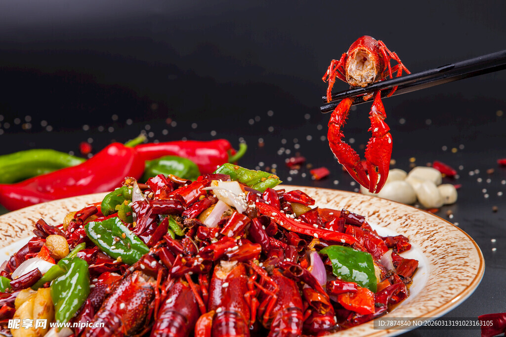 美味小龙虾 鲜香诱人