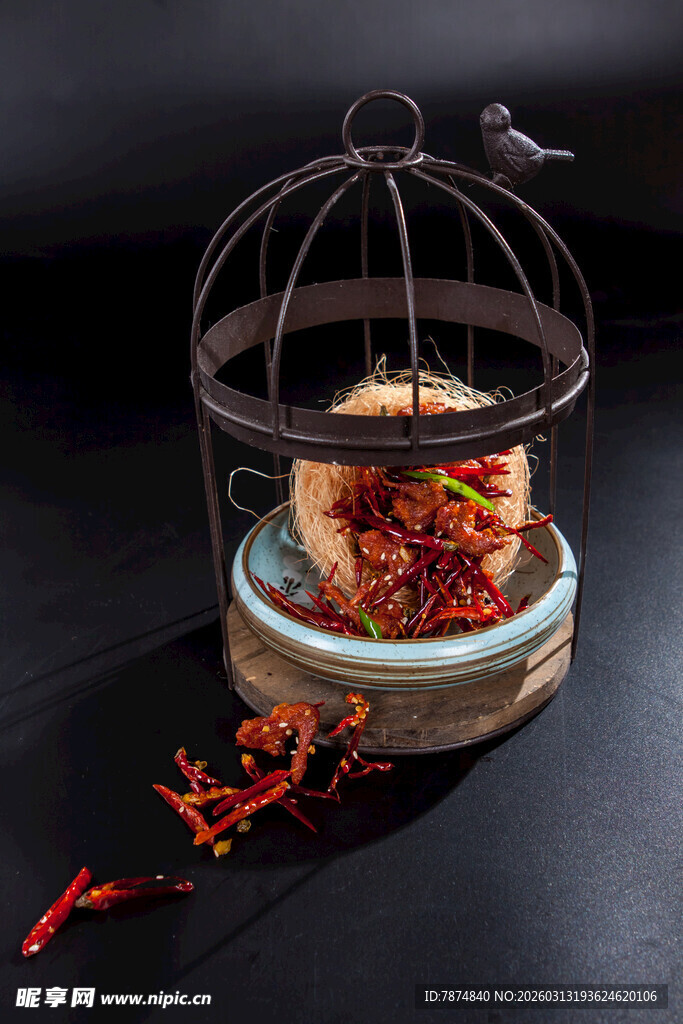 中式鸟笼 古韵雅致摆件