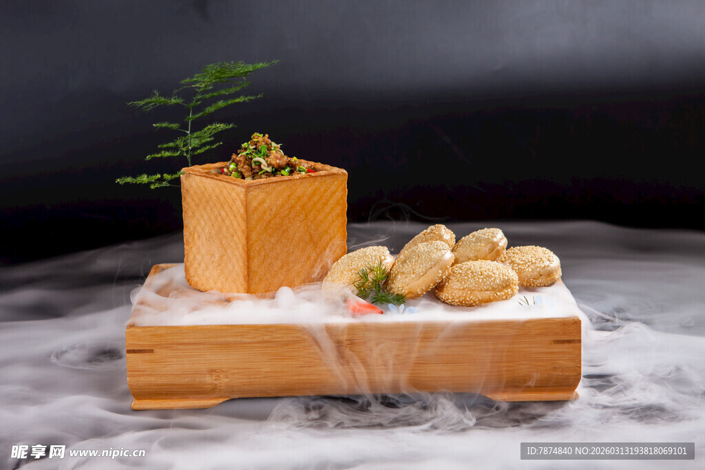 中式禅意盆景摆件组合