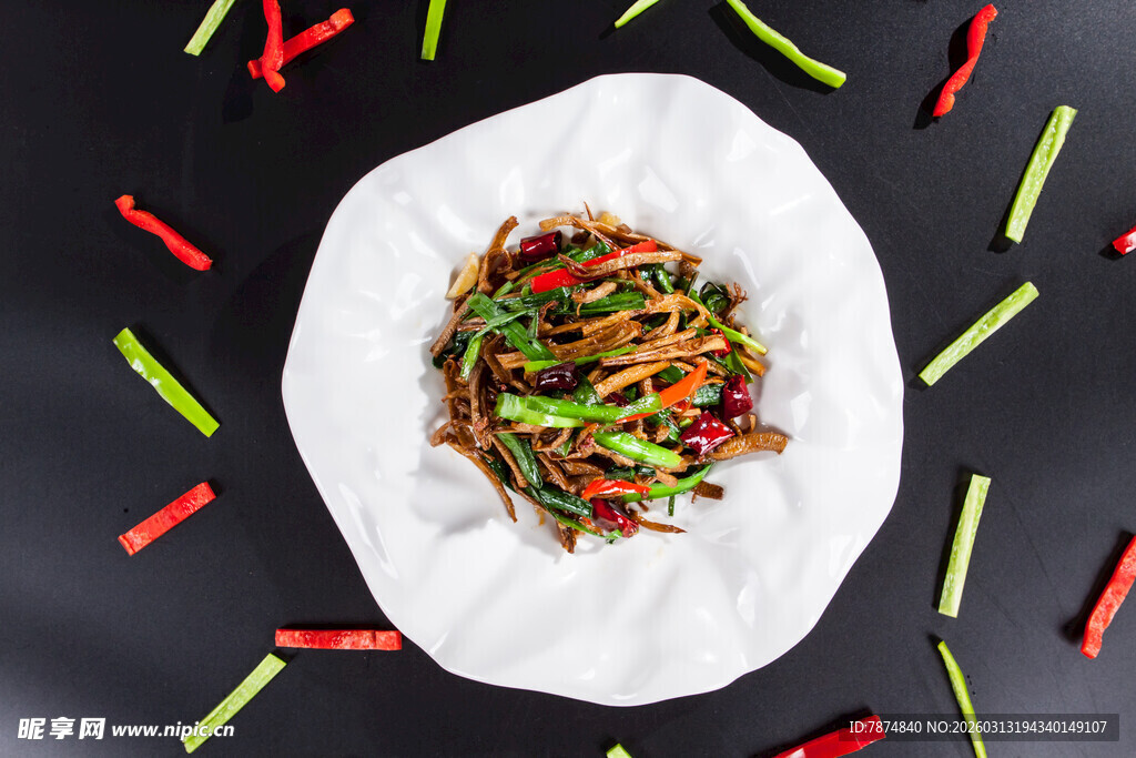 美味尖椒炒肉丝