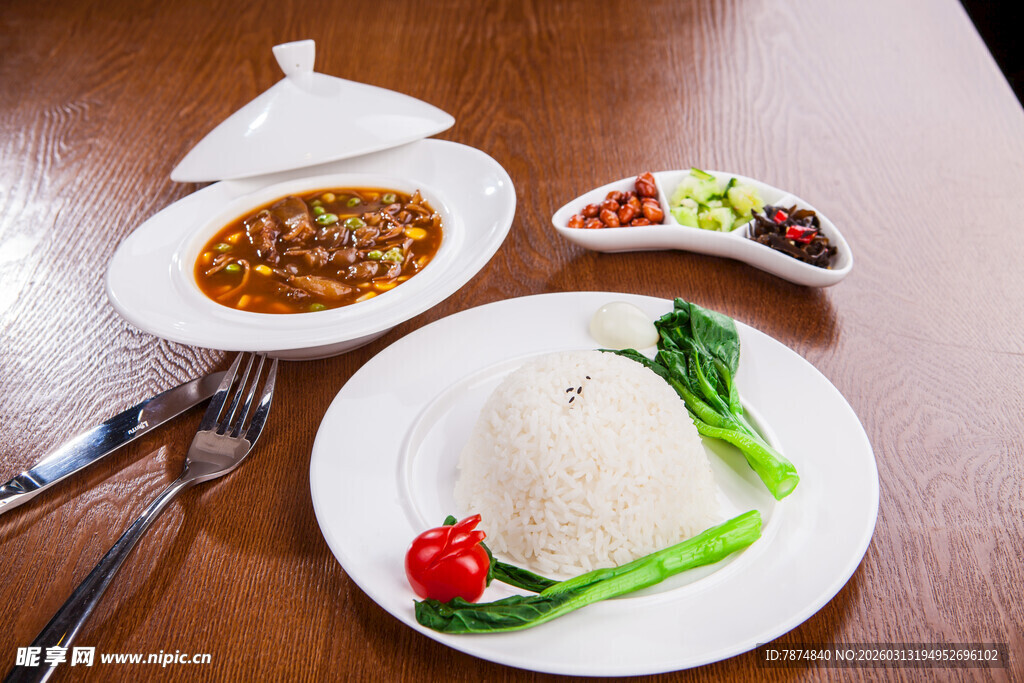 美味中式套餐 营养又可口