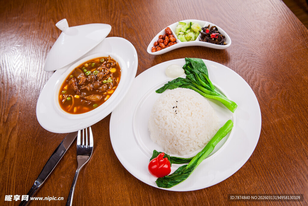 美味中式套餐 营养丰富