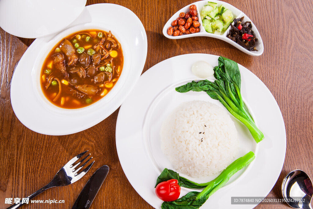 美味中式餐食组合