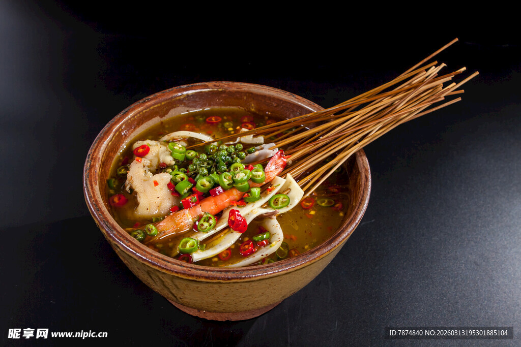 美味串串香 诱人小食