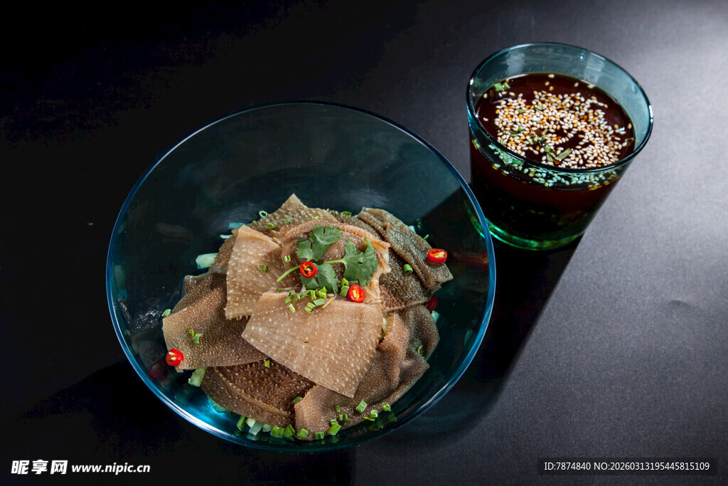 美味凉拌卤味美食特写