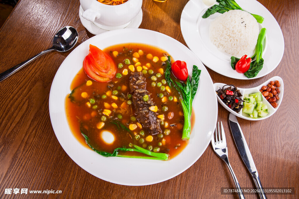 美味牛肉盖饭套餐