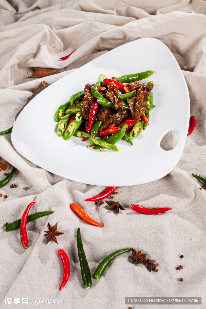尖椒小炒肉