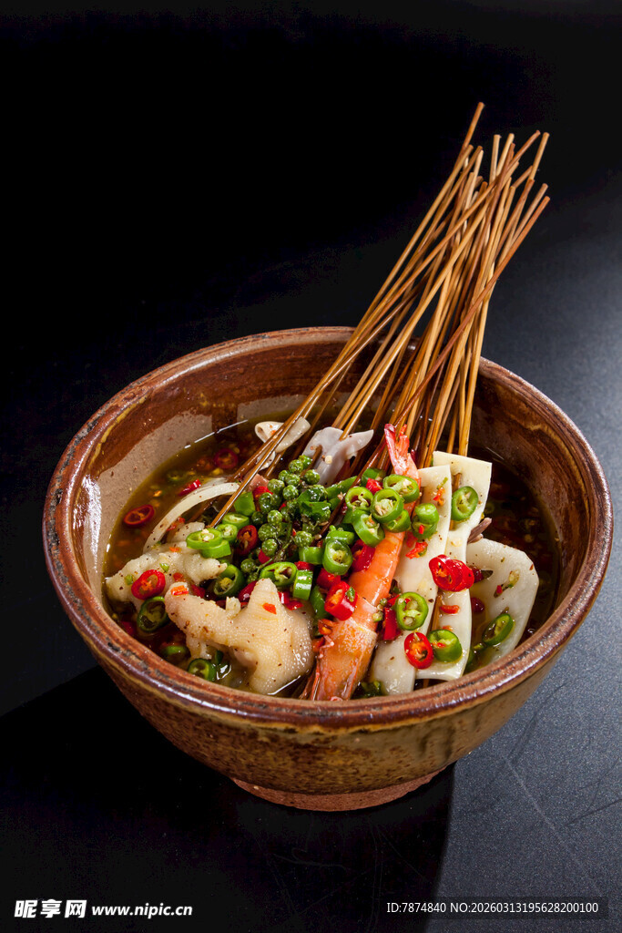 美味串串香米线