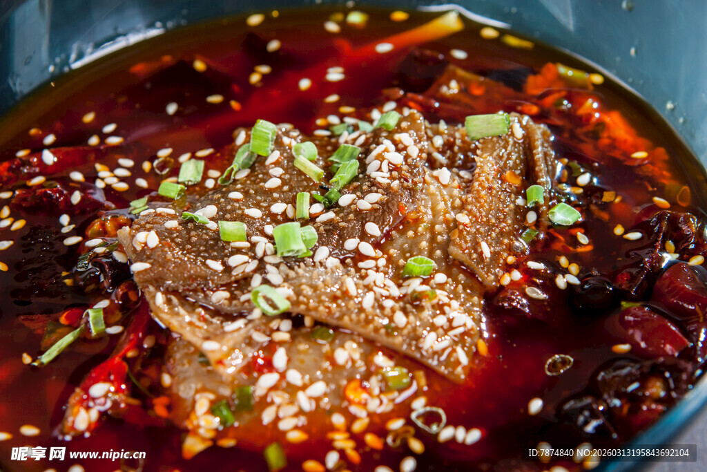 麻辣鲜香的红油水煮肉片