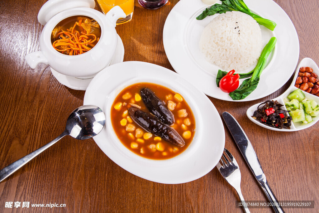 美味中式菜肴组合