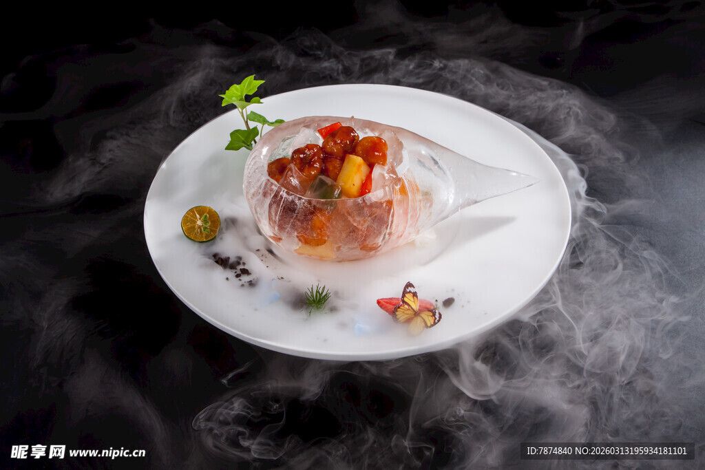 创意分子料理 烟雾中的美味