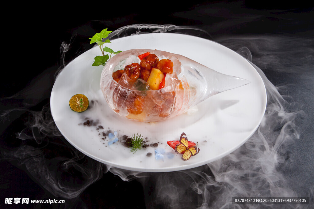 创意分子料理摆盘艺术