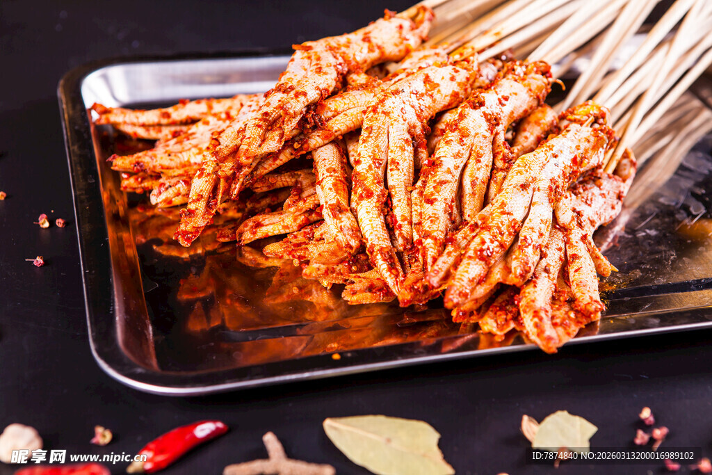 美味烤串 诱人食欲