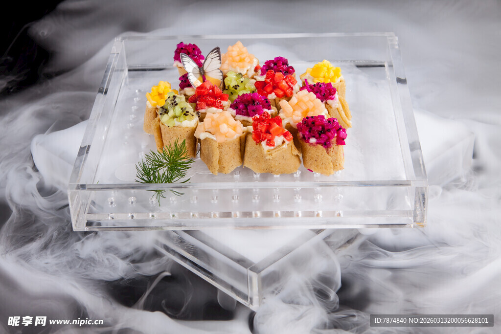 精致多彩创意小食拼盘