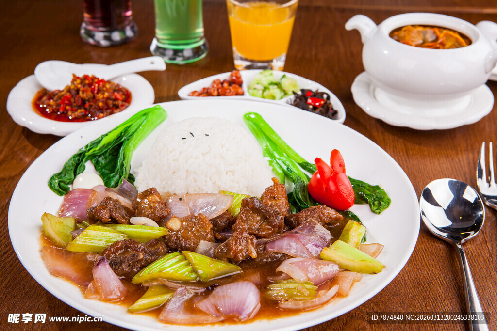 美味中式盖饭套餐