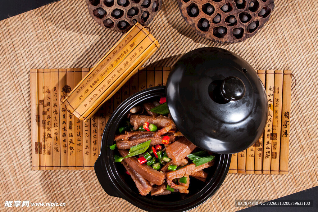 砂煲美味菜肴 鲜香诱人