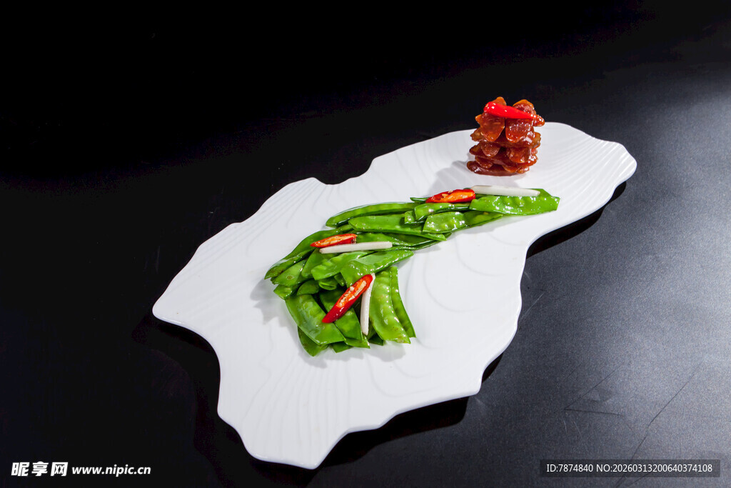 创意摆盘蔬菜美食