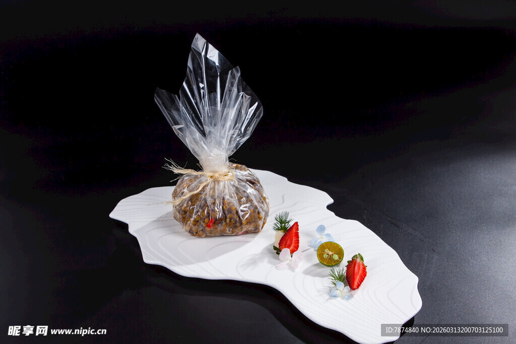 精致包装的美味点心