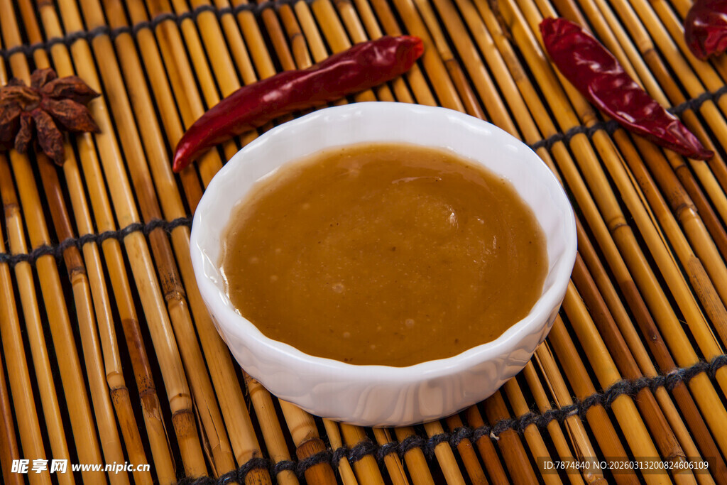 一碗香浓芝麻酱