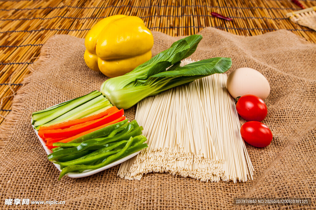 新鲜食材组合 多样美味