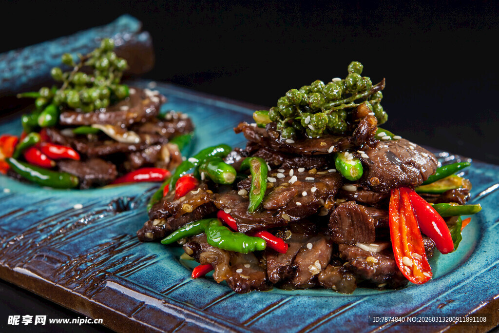 香辣牛肉粒 视觉味觉盛宴