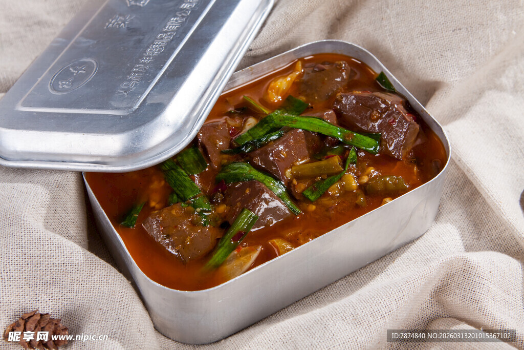 美味牛肉罐头 鲜香诱人