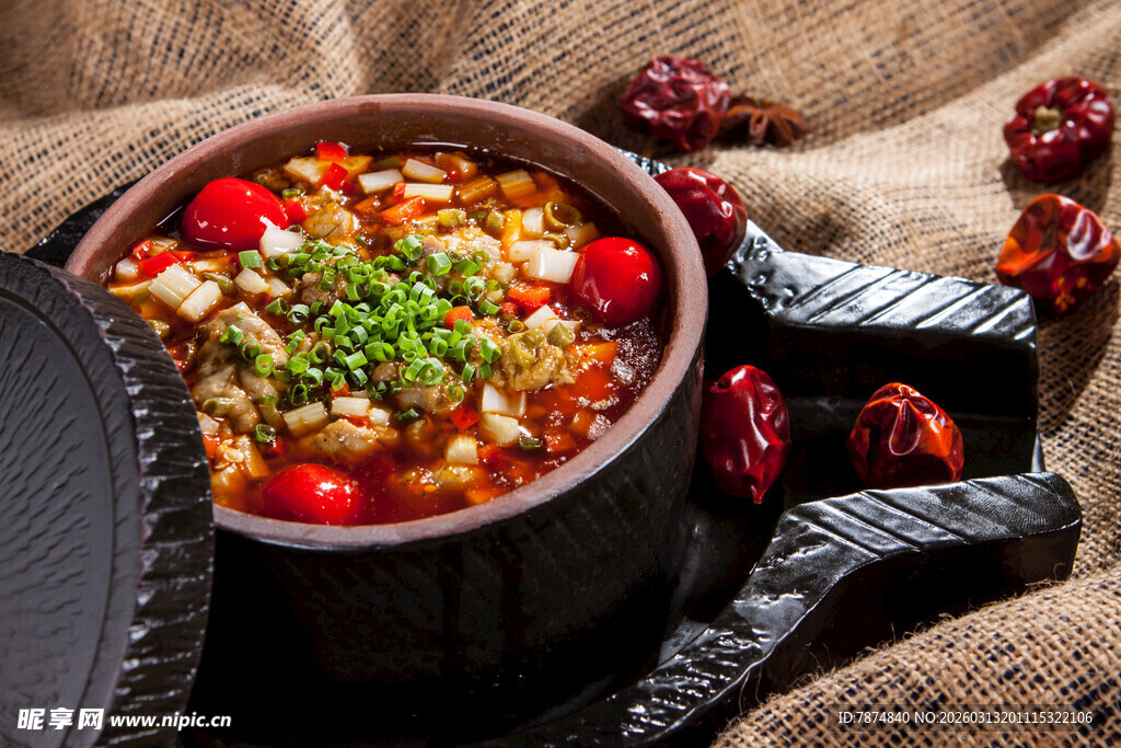 香辣诱人的美味炖菜