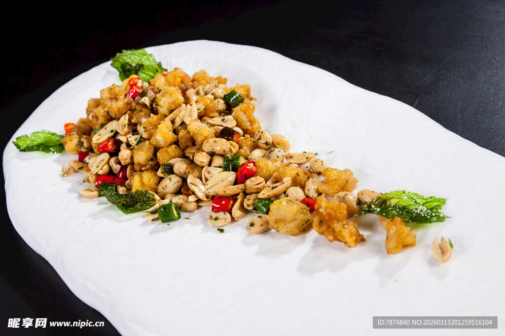 美味芦笋炒肉丁